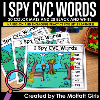 Preview of I Spy CVC Words