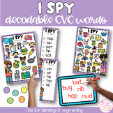 I Spy CVC Words - Phonics Activity