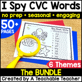 I Spy CVC Words! {Spy, Read, Write} {Summer Edition}