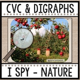 I Spy CVC and Digraphs | Nature | Decodable