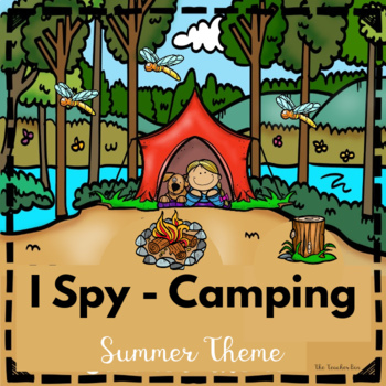 Preview of I Spy-Camping-Kindergarten-1st