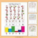 I Spy Christmas Math Count and Graph Worksheet Activities 