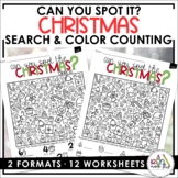 I Spy Christmas Search and Find Early Finishers Activity