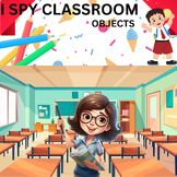 I Spy Classroom Objects Back-To-School-Activity