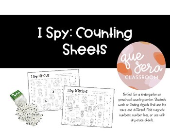 Preview of I Spy: Counting Pictures