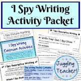 I Spy Creative Writing Extension Activities / Vocabulary Builders