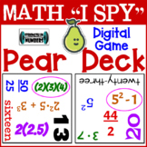 "I Spy" DIGITAL Math Game for Pear Deck/Google Slides like
