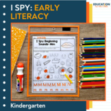 I Spy Early Literacy | Beginning Sounds | CVC CVCe Words |