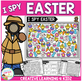 I Spy Easter Counting, Coloring, Tally and Graphing Activities