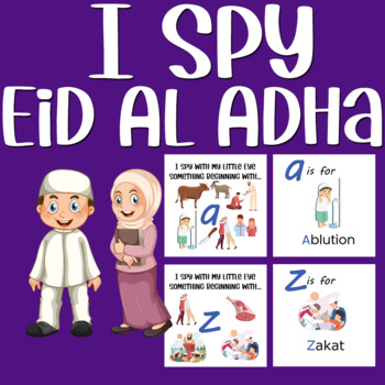 Preview of I Spy Eid Al Adha - Interactive Guessing Game ( Google Slides - Digital )