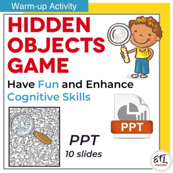 Preview of I Spy (Find The Hidden Object) - Hidden Objects Interactive PPT Game