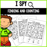 I Spy - Finding and Counting Activity Worksheet