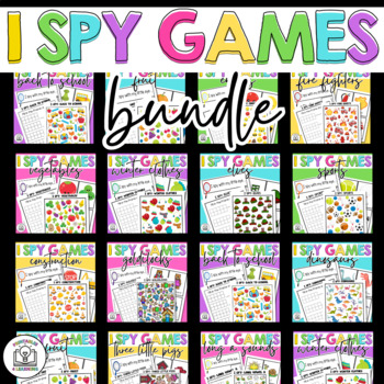 Preview of I Spy Games Growing Bundle
