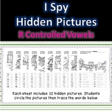 I Spy Hidden Pictures R Controlled Vowels 