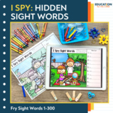 I Spy Hidden Sight Words | High Frequency Words | Literacy