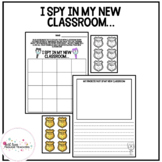 I Spy In My New Classroom (BACK TO SCHOOL)