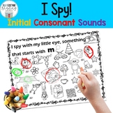 Search and Find I Spy Initial Consonant Sounds