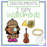 I Spy Instruments of the Orchestra Google Slide Game