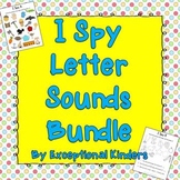 I Spy Find the Picture Letter Sounds Bundle {Differentiate
