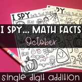 I Spy Math Facts - October