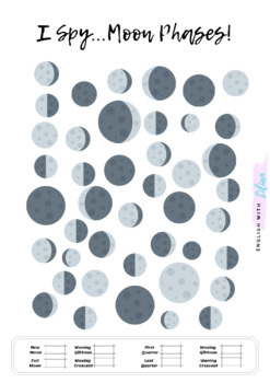 Preview of I Spy Moon Phases