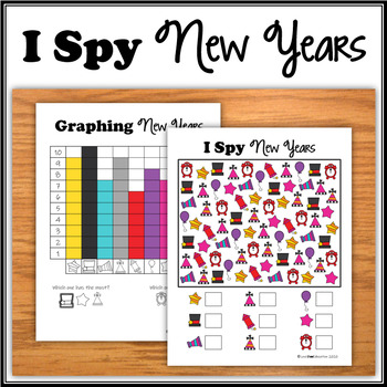Preview of I Spy - New Years - FREE