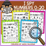 I Spy: Number 0-20 Worksheets with A Digital Resource | Go