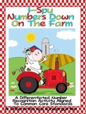 I Spy Numbers On The Farm-Differentiated Fun To Meet Common Core