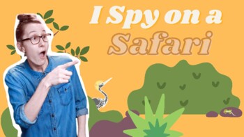 Preview of I Spy On a Safari Book