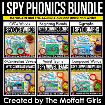 Preview of I Spy Phonics The Bundle!