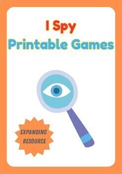 Preview of 50 I Spy Printable Games