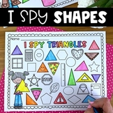 I Spy Shapes - 2D and 3D Shapes
