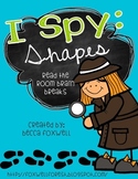 I Spy: Shapes {Read the Room Brain Breaks}