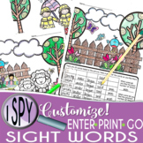 I Spy Sight Words ~Spring Edition~