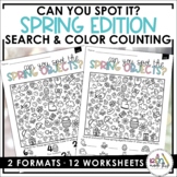 I Spy Spring Search and Find Early Finishers Activity