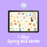 I-Spy: Spring and Easter (Boom Cards™️)