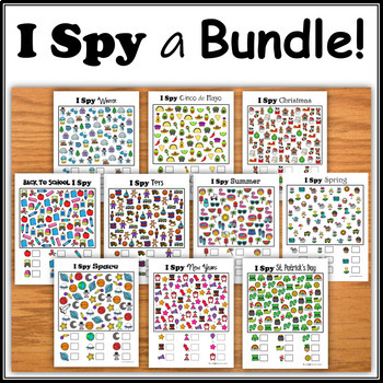 Preview of I Spy - The Ever Growing Bundle!