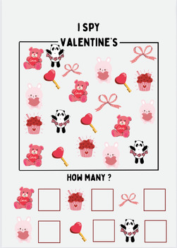 I Spy Valentine's game by Maika Lemay | TPT