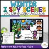 I Spy Winter Language Activity Scenes for Special Education