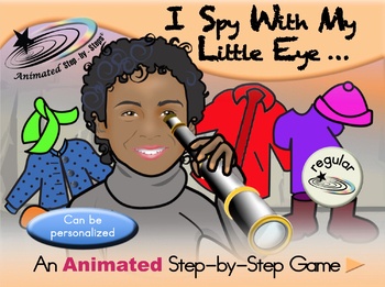 I stor skala grave Forsendelse I Spy With My Little Eye - Animated Step-by-Step Game - Regular by Bloom
