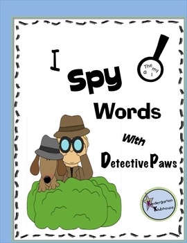 Preview of I Spy Words