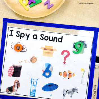 I Spy a Sound Phonics Game and Activities with Digital Slideshow
