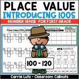 Place Value Worksheets 100 to 120 – Introducing the Hundre