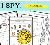 I Spy with my Little Eye Worksheet: Parables