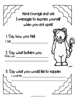I-Statements, Empathy, & Feelings: OH MY! Game and Printables | TpT