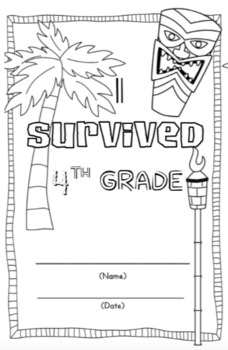 *I Survived 4th Grade* Memory Book for Big Kids | TpT