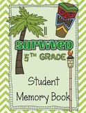 *I Survived 5th Grade* End of Year Memory Book for Big Kids