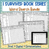 I Survived Book Series Word Search Puzzle Activity Bundle