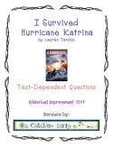 I Survived Hurricane Katrina Text-Dependent Questions