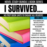 I Survived Novel Unit Bundle: Discussion Activities, Compr